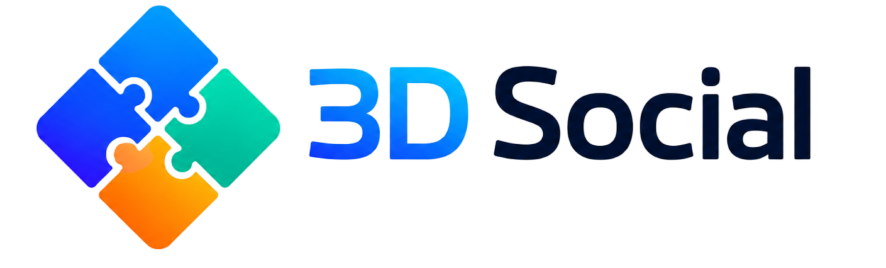 Logo 3D Social